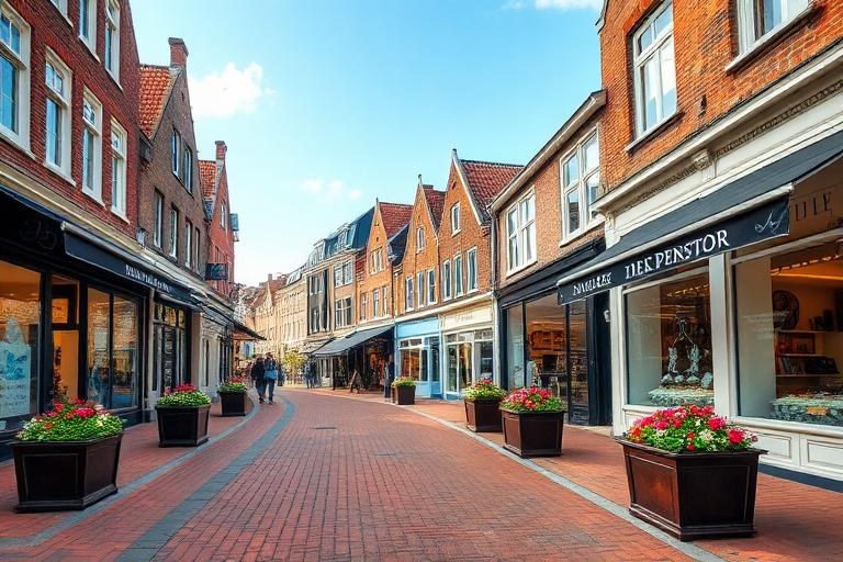 Winkelstraat Binnenweg in Heemstede — omgeving HaloClinic Heemstede